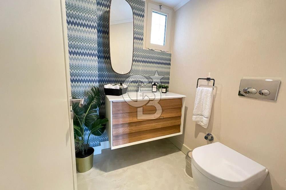 BODRUM YALIKAVAK BUTİK SİTE İÇİNDE DENİZ MANZARALI SATILIK VİLLA