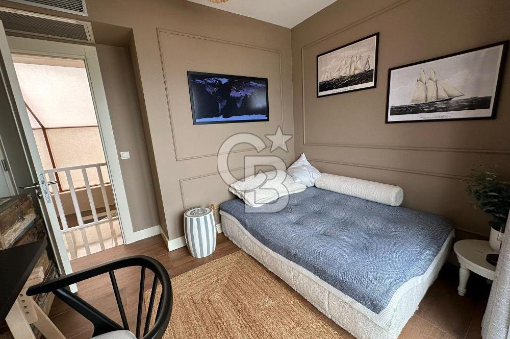 BODRUM YALIKAVAK BUTİK SİTE İÇİNDE DENİZ MANZARALI SATILIK VİLLA