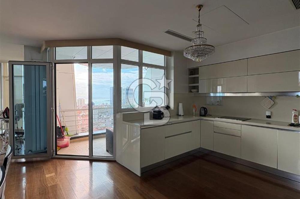 Gayrettepe Selenium Panorama Rezidence ta Full Deniz Manzaralı Boş 2+1 Eşyalı Daire