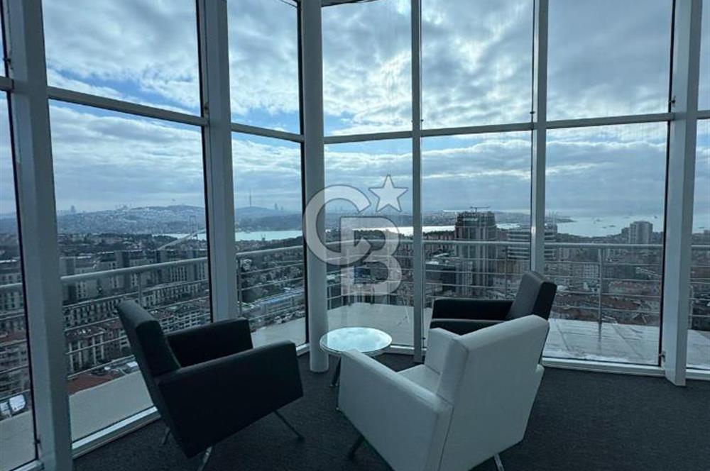 Gayrettepe Selenium Panorama Rezidence ta Full Deniz Manzaralı Boş 2+1 Eşyalı Daire