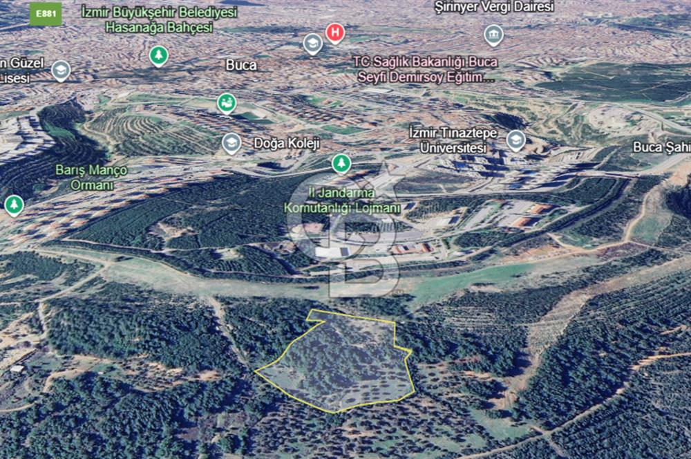 İzmir Bornova Altındağ Satılık 18.820m2 Arazi