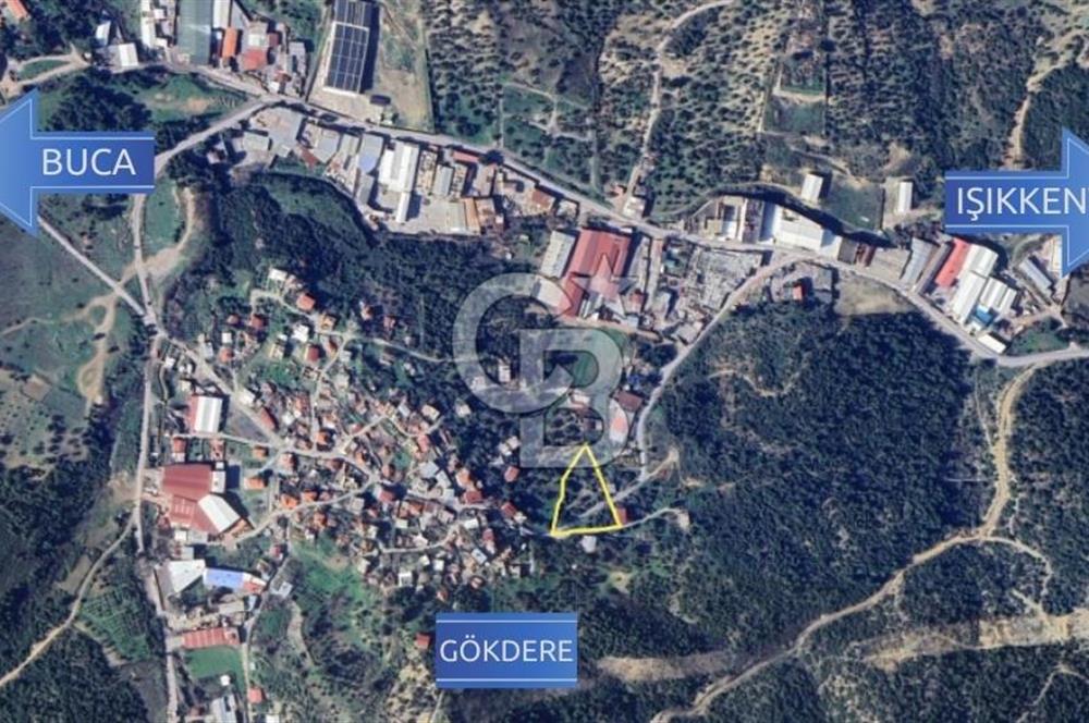 İzmir Bornova Gökdere Satılık Tarla 3701 m2 (Köy İçinde)