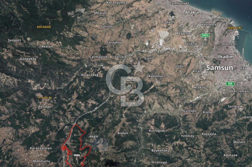 Kavak Kazancı da Satılık Tarla