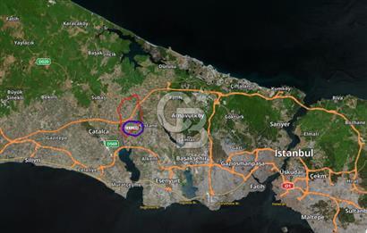 CB'DAN ÇATALCA NAKKAŞ 275M2, HAVAALANINA YAKIN, YOLA CEPHE