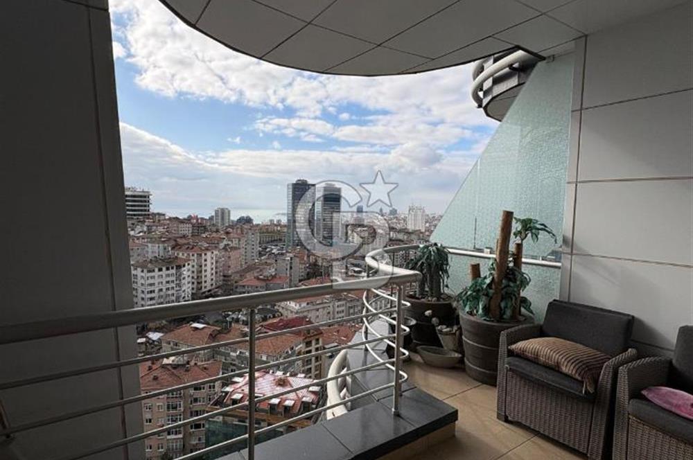 Gayrettepe Selenium Panorama Rezidence ta Full Deniz Manzaralı Boş 2+1 Eşyalı Daire
