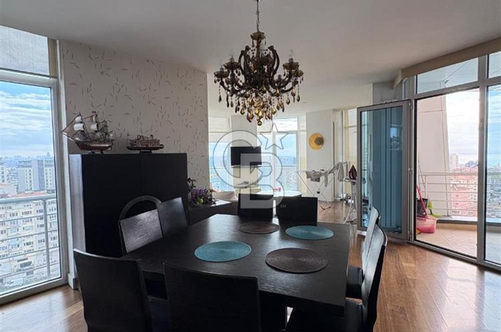 Gayrettepe Selenium Panorama Rezidence ta Full Deniz Manzaralı Boş 2+1 Eşyalı Daire