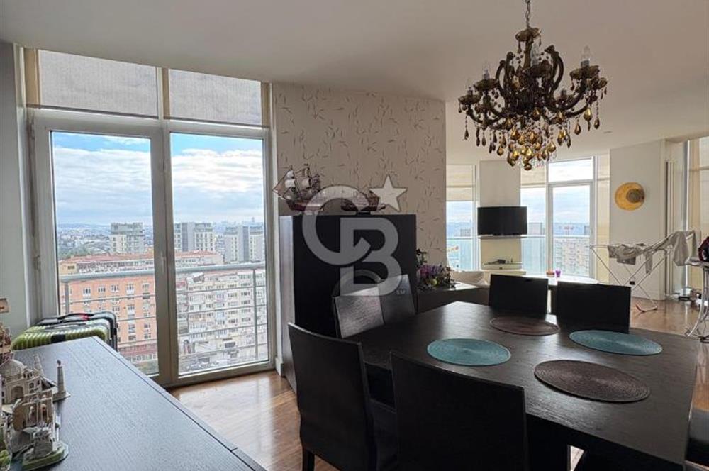 Gayrettepe Selenium Panorama Rezidence ta Full Deniz Manzaralı Boş 2+1 Eşyalı Daire