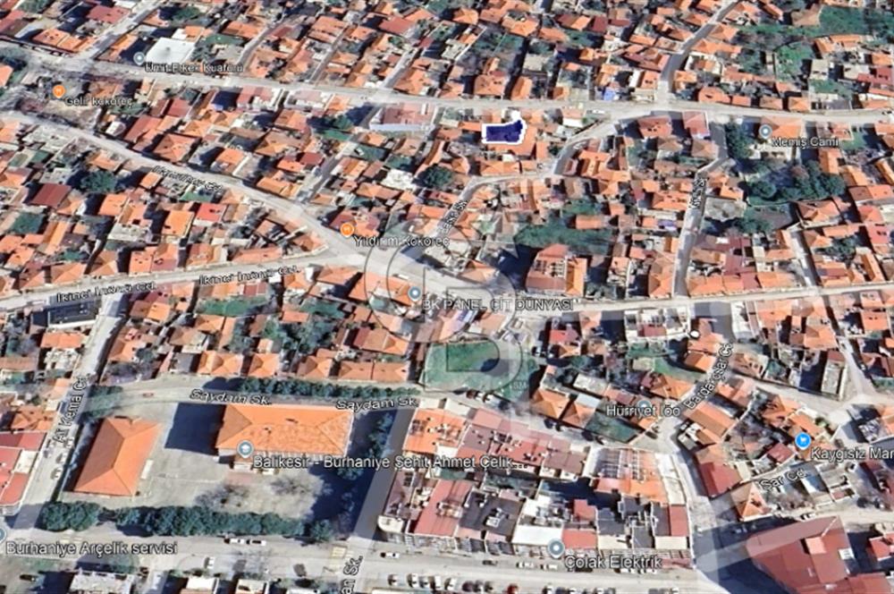 CB KİNG'DEN BURHANİYE/GERİŞ MAH. 3 KAT İMARLI SATILIK ARSA