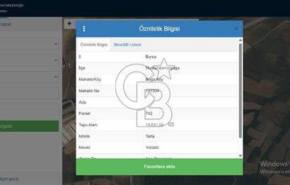 Mustafakemalpaşa'da toplam 25600 m2 yatırımlık tarla