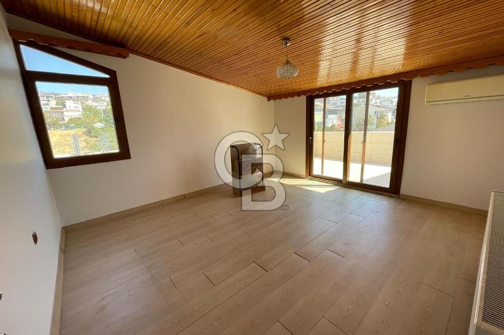 GAZİEMİR BEYAZEVLER'DE 2+1 ÇİFT TERASLI KİRALIK DAİRE