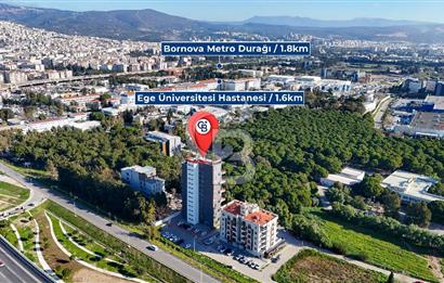 Forum Bornova Karşısında Satılık Loft 2+1 Daire Fulya Tok tan