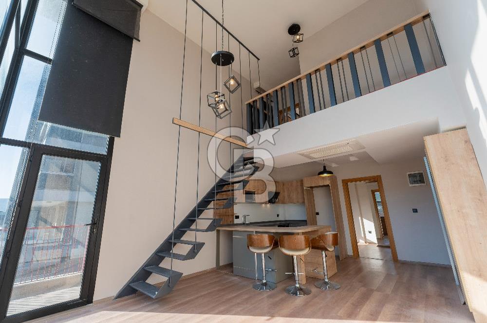 Forum Bornova Karşısında Satılık Loft 2+1 Daire Fulya Tok tan