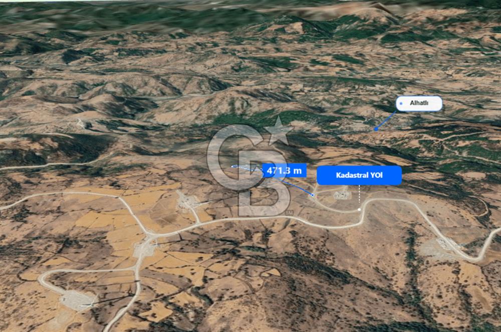 İzmir Bergama Alhatlı da  Satılık Tarla