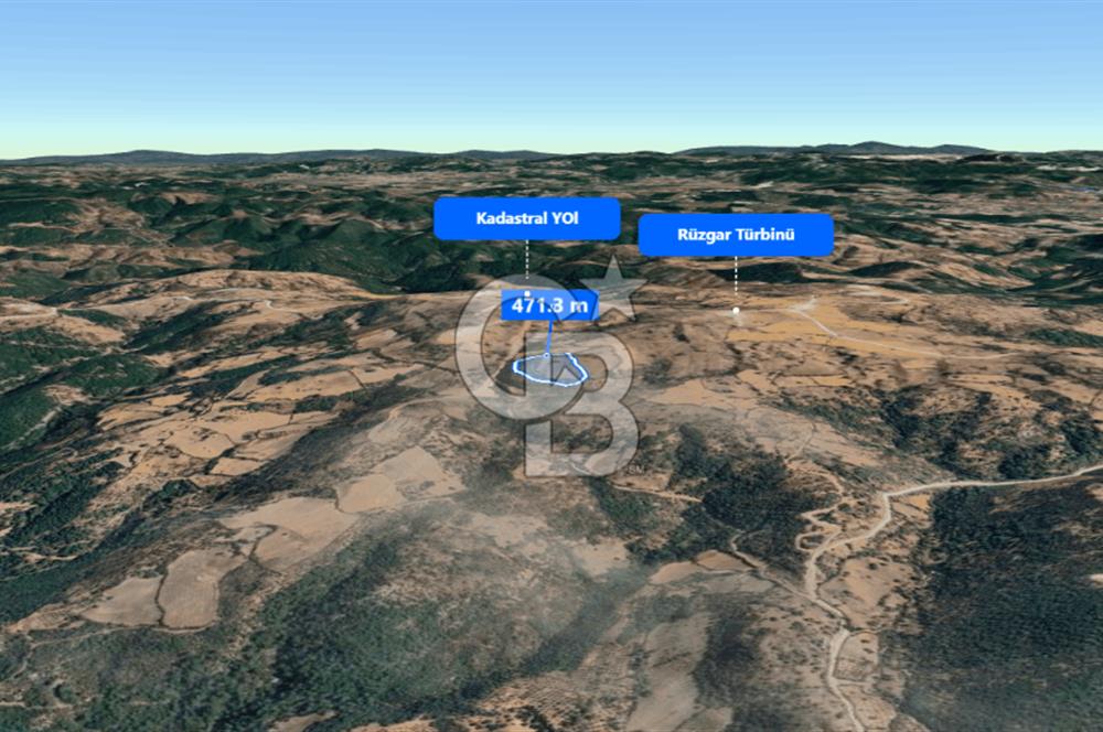 İzmir Bergama Alhatlı da  Satılık Tarla