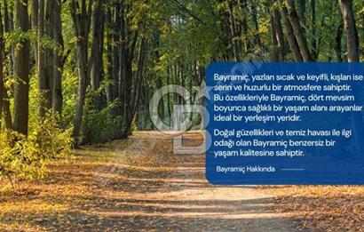 BAYRAMİÇ'TE 14.891,56 m² EKO TRUZİM İMARLI ARSA