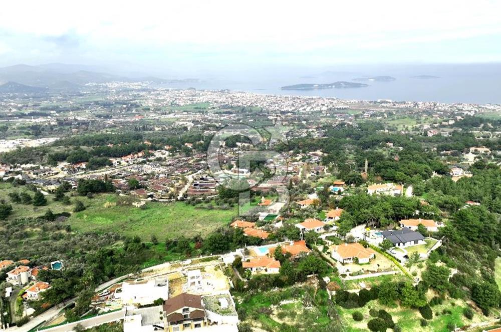 Urla Kekliktepe'de Full Deniz Manzaralı Müstakil Villa Satılık