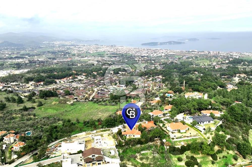 Urla Kekliktepe'de Full Deniz Manzaralı Müstakil Villa Satılık