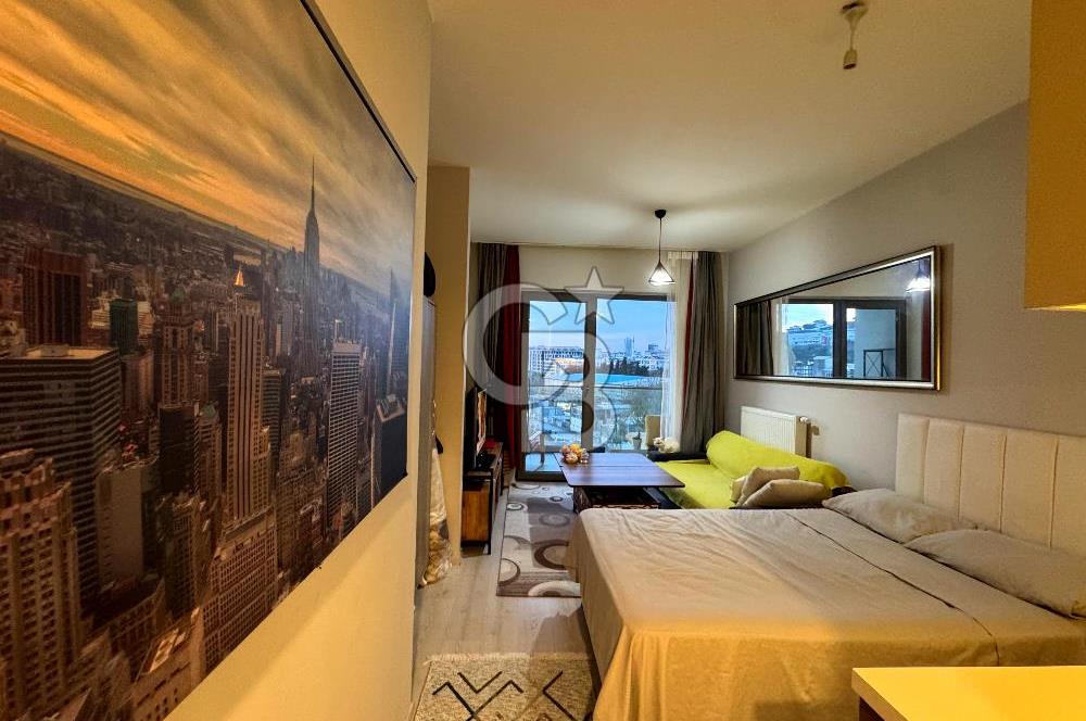 SERTAN DEDE'DEN LAMER DRAGOS GENİŞ BALKONLU 1+0 MANZARALI DAİRE