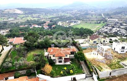 Urla Kekliktepe'de Full Deniz Manzaralı Müstakil Villa Satılık