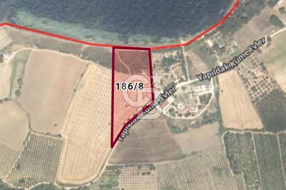 Çanakkale Merkez Yapıldak denize sıfır acil satılık 250 m2 hisse