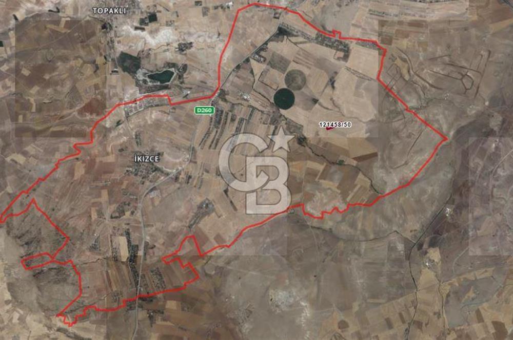 GÖLBAŞI İKİZCE'DE HİSSELİ SATILIK TARLA