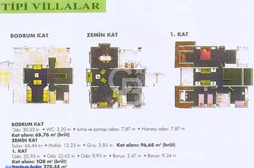 BAHÇEŞEHİR 2.KISIM SATILIK 4+2 VİLLA ŞELALE VİLLALARI