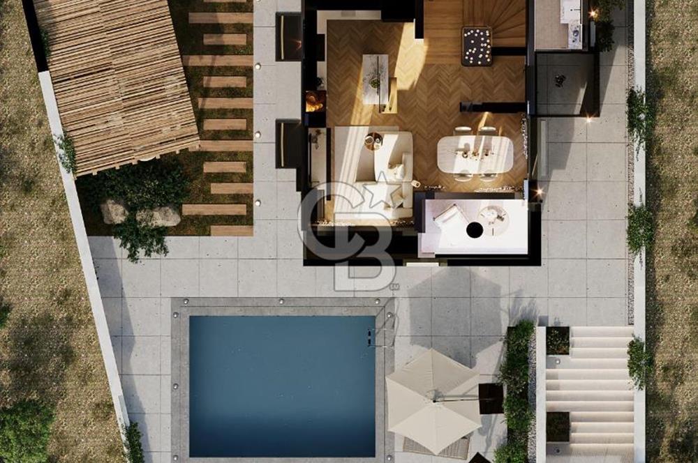 Yenifoça Cumhuriyet Mah. Donatkent'te Satılık Müstakil Villa