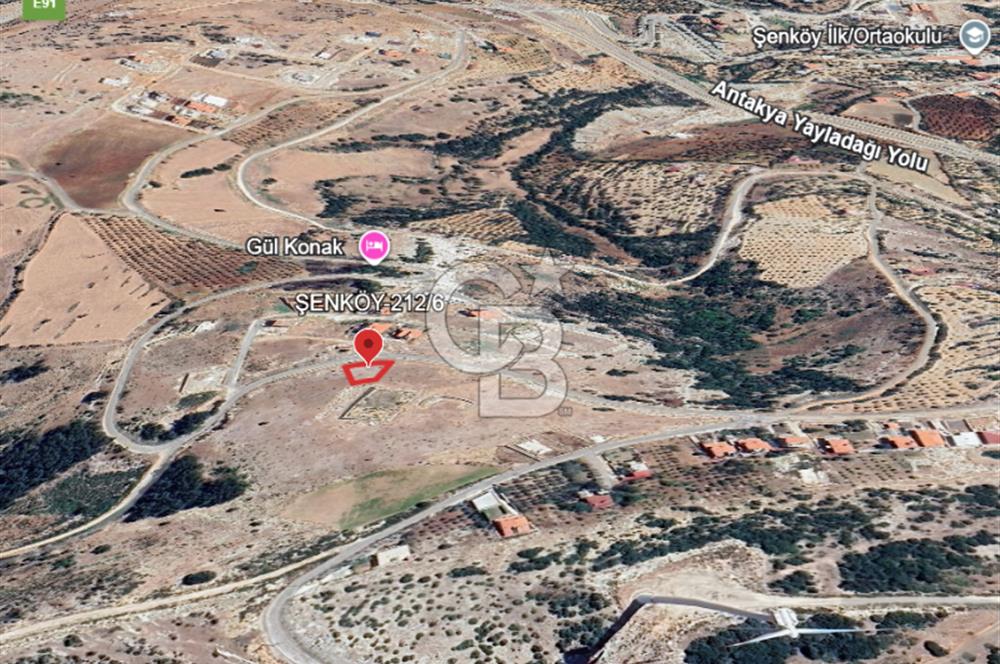 YAYLADAĞI-ŞENKÖY'DE 430 m2 *İMARLI* MÜSTAKİL SATILIK ARSA