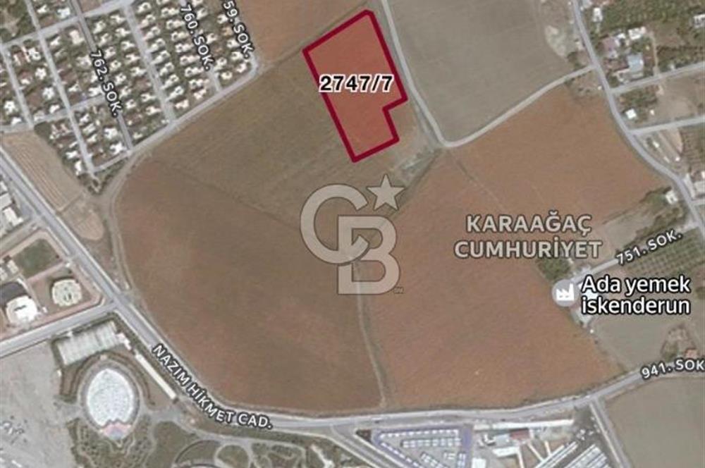 Arsuz'da 10.507M2 Satılık Arsa Expo karşısı