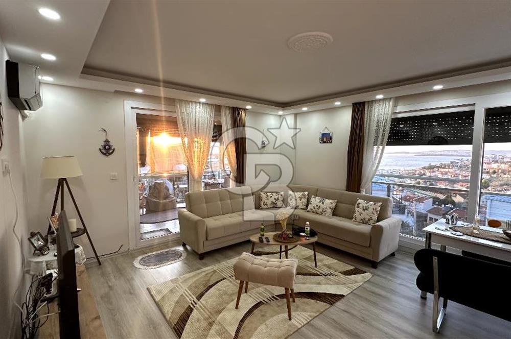 Akarcada Panoramik Deniz Manzaralı Site - Eşyalı 2+1 Daire