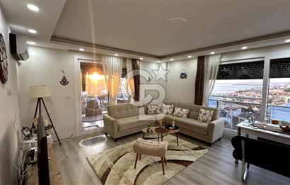 Akarcada Panoramik Deniz Manzaralı Site - Eşyalı 2+1 Daire
