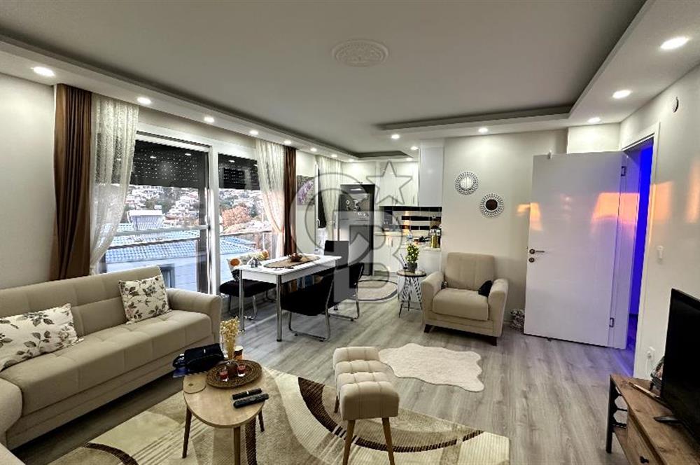 Akarcada Panoramik Deniz Manzaralı Site - Eşyalı 2+1 Daire