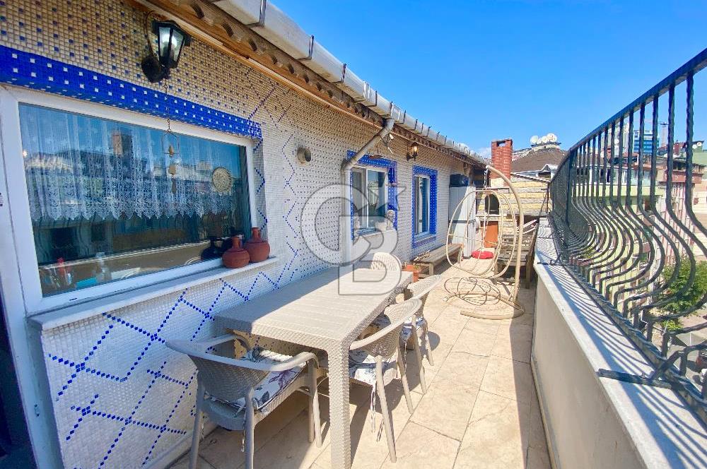 HALİDE EDİP ADIVAR CADDESİNDE SATILIK TRİPLEKS 5+2 DAİRE 