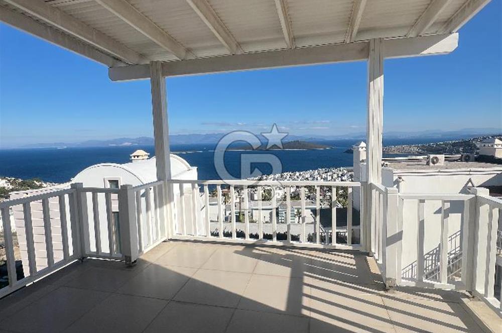 Satılık Gündoğan Azure Villaları 2+1 Deniz Manzaralı Flat Daire