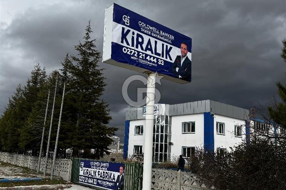 AFYON ORGANİZE SANAYİ BÖLGESİNDE FIRSAT KİRALIK FABRİKA -İŞYERİ