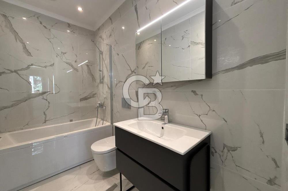 CADDEBOSTAN YALI PARSELİNDE DENİZ MANZARALI 260M2 NET 5+1 KİRALIK DAİRE