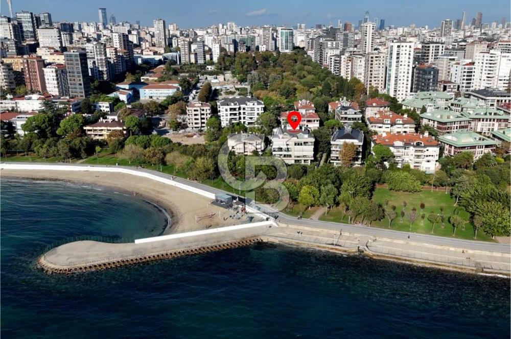 CADDEBOSTAN YALI PARSELİNDE DENİZ MANZARALI 260M2 NET 5+1 KİRALIK DAİRE