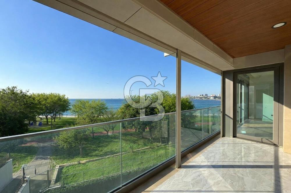 CADDEBOSTAN YALI PARSELİNDE DENİZ MANZARALI 260M2 NET 5+1 KİRALIK DAİRE