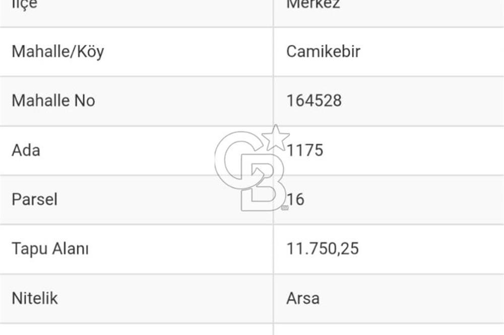Kırklareli Camikebir Mahallesi Merkezde Satılık Ticari İmarlı Arsa