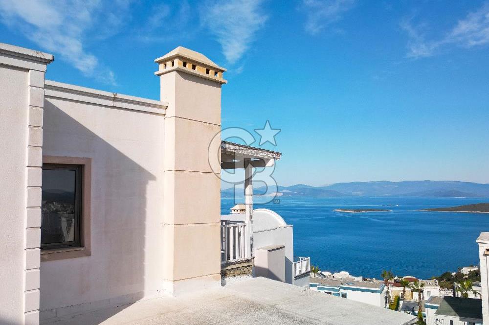 Satılık Gündoğan Azure Villaları 2+1 Deniz Manzaralı Flat Daire