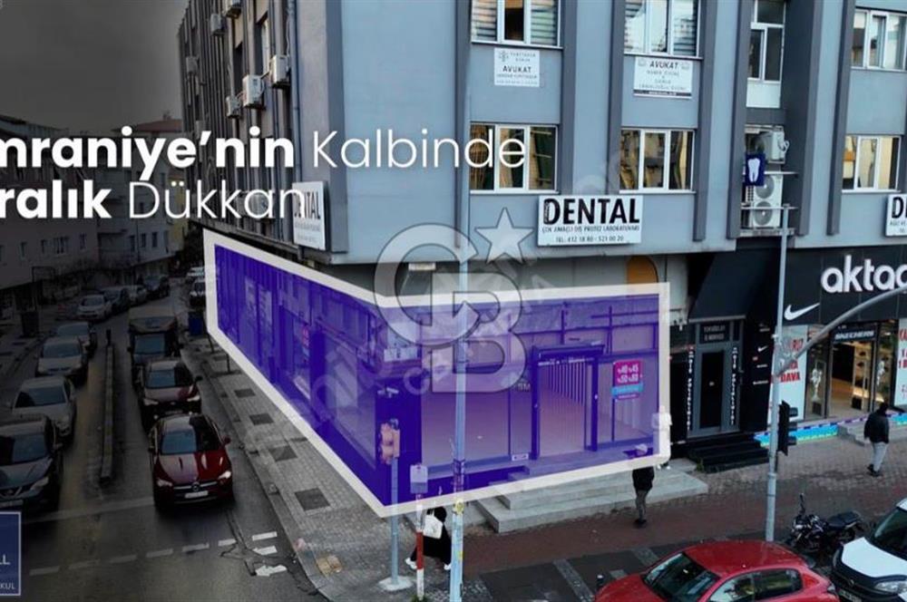 CB Theta'dan Alemdağ Caddesi Üzerinde 700 m² Kiralık Dükkan