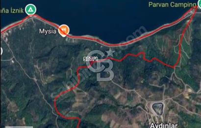 CB BLACK'TEN İZNİK GÖLLÜCE'DE SATILIK GÖL MANZARALI TARLA