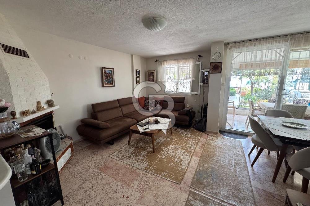 Yeni Şakran’da Denize Sıfır Dubleks Villa Havuzlu Site Üçinde