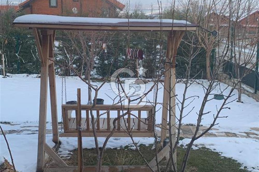 TEMELLİ OLUKPINAR MAH. BOTANİKKÖY SATILIK (4+2) AHŞAP VİLLA