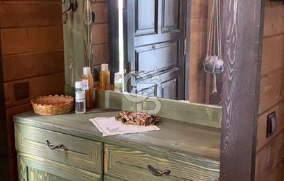 TEMELLİ OLUKPINAR MAH. BOTANİKKÖY SATILIK (4+2) AHŞAP VİLLA