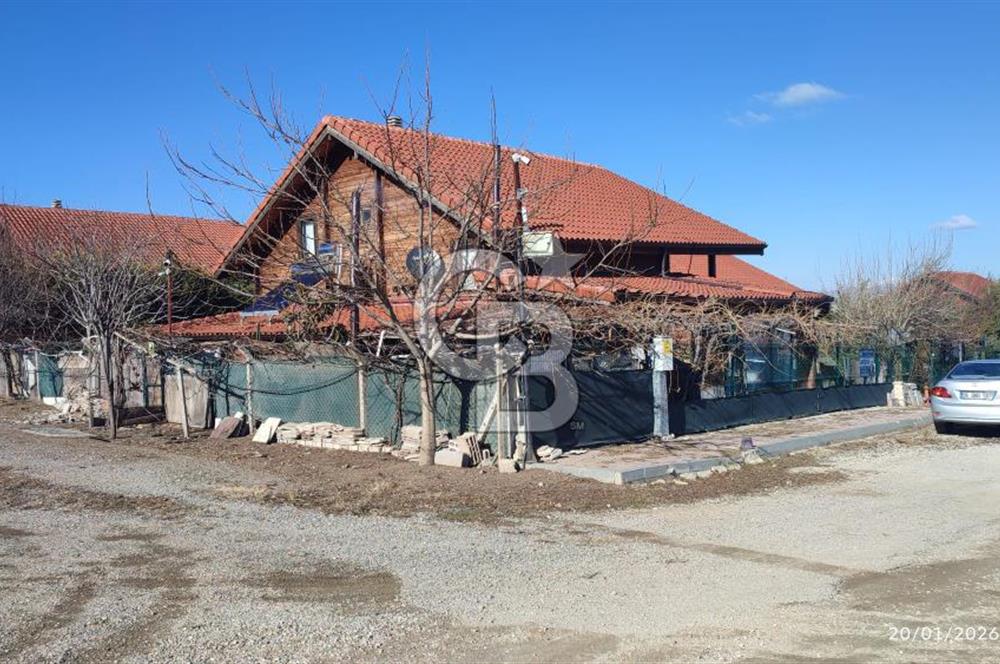 TEMELLİ OLUKPINAR MAH. BOTANİKKÖY SATILIK (4+2) AHŞAP VİLLA