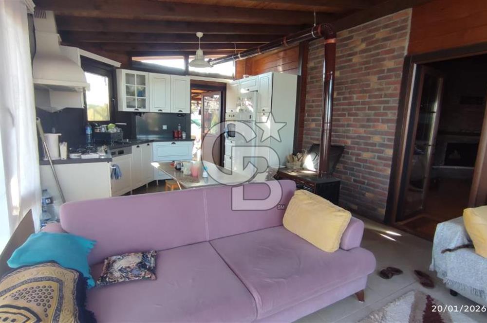 TEMELLİ OLUKPINAR MAH. BOTANİKKÖY SATILIK (4+2) AHŞAP VİLLA