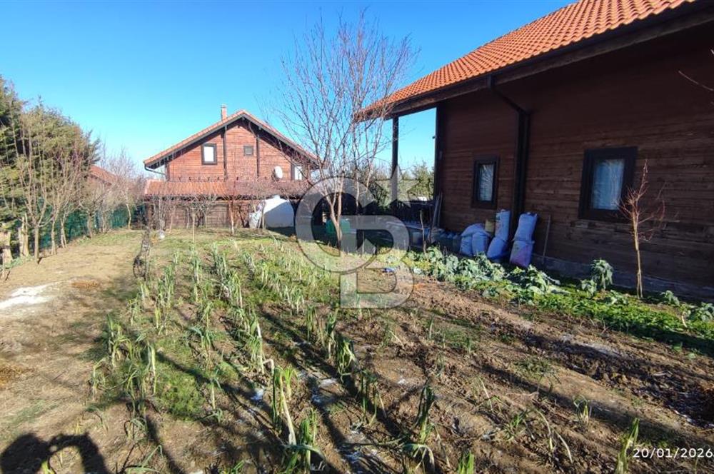 TEMELLİ OLUKPINAR MAH. BOTANİKKÖY SATILIK (4+2) AHŞAP VİLLA