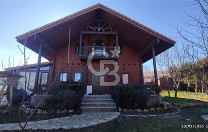 TEMELLİ OLUKPINAR MAH. BOTANİKKÖY SATILIK (4+2) AHŞAP VİLLA