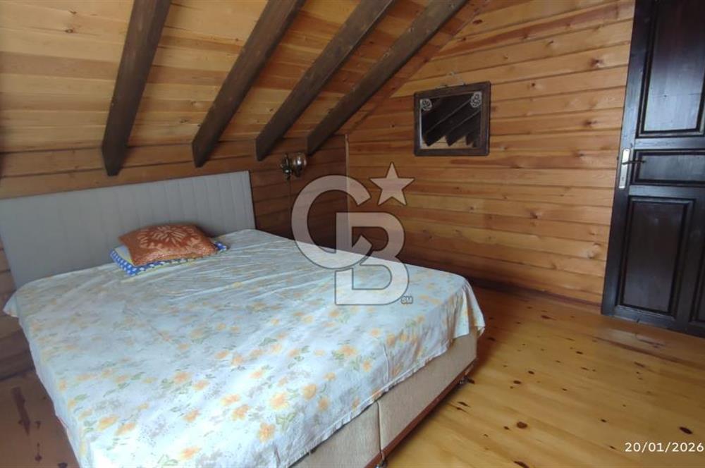 TEMELLİ OLUKPINAR MAH. BOTANİKKÖY SATILIK (4+2) AHŞAP VİLLA